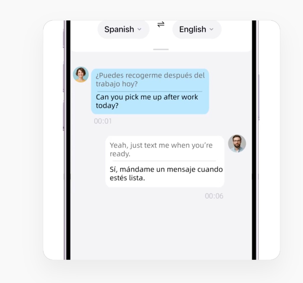 AI Call live video translator with bilingual subtitles